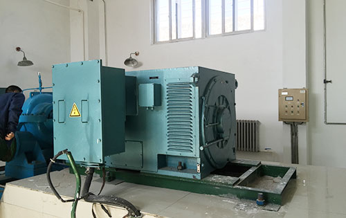 枣阳某水电站工程主水泵使用我公司高压电机